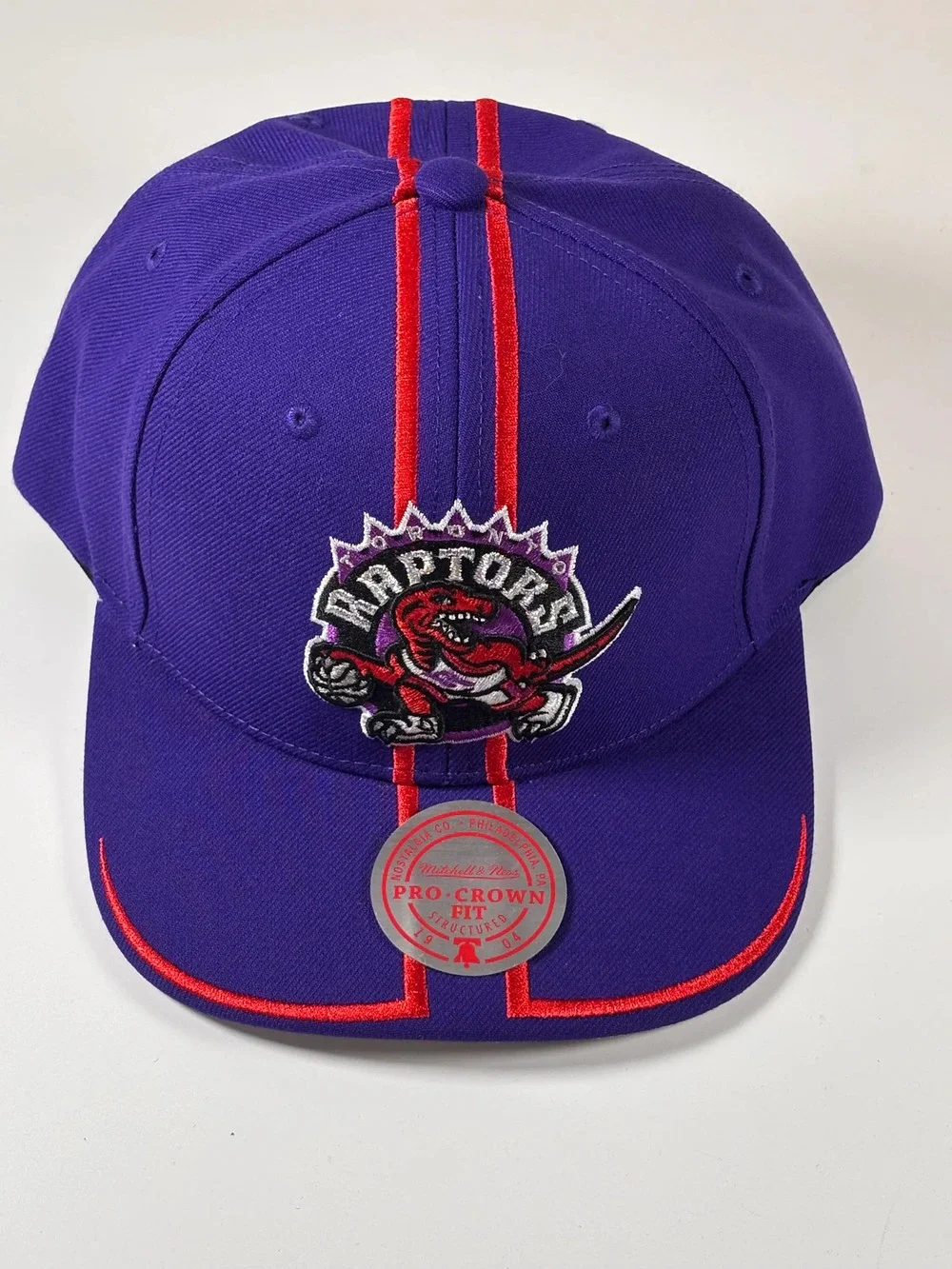Mitchell Ness Purple Toronto Raptors Hardwood 1998 NBA Draft Adjustable Hat New
